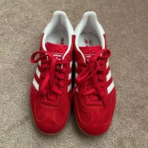 Adidas Red Gazelles